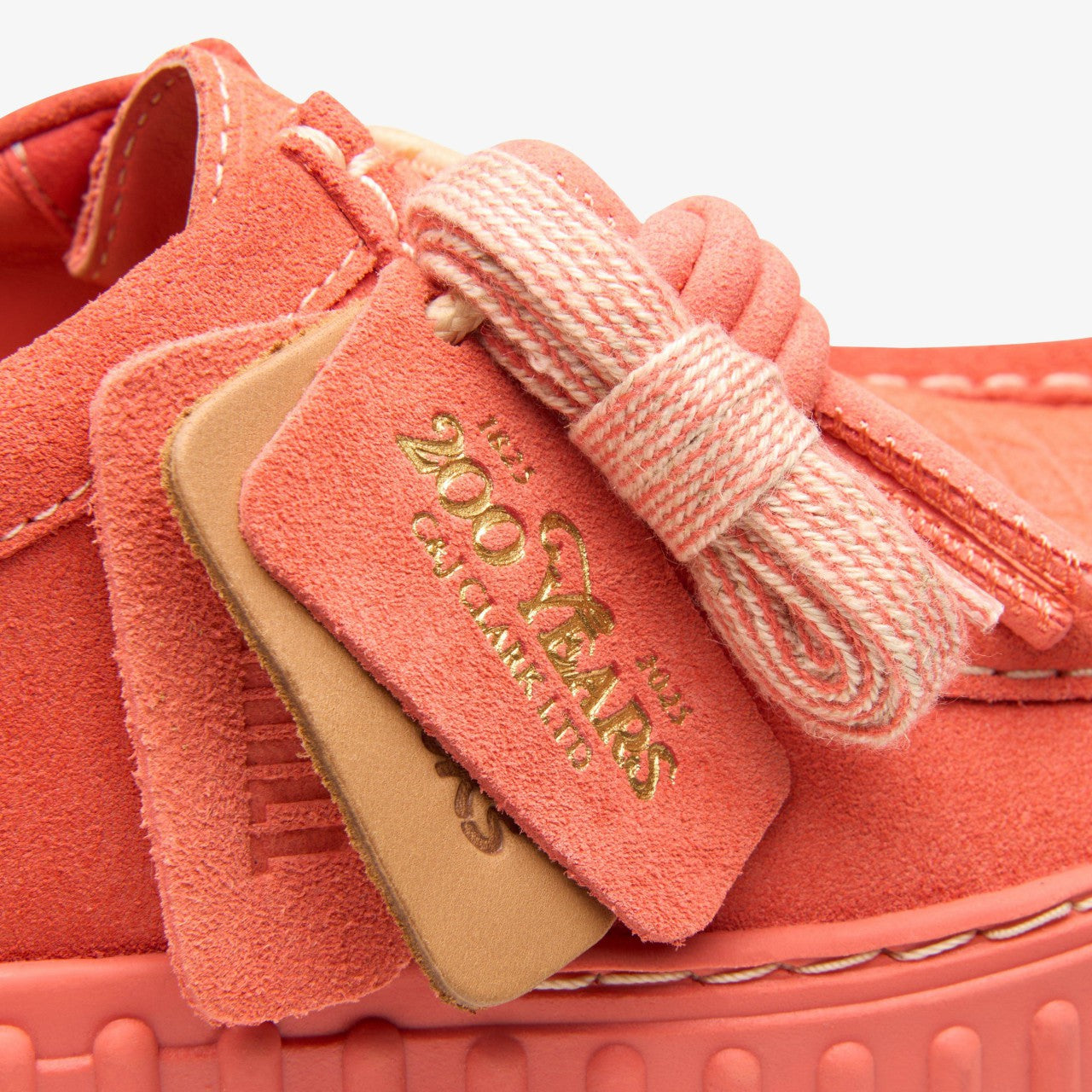 Torhill Bee Coral Suede Clarks Women