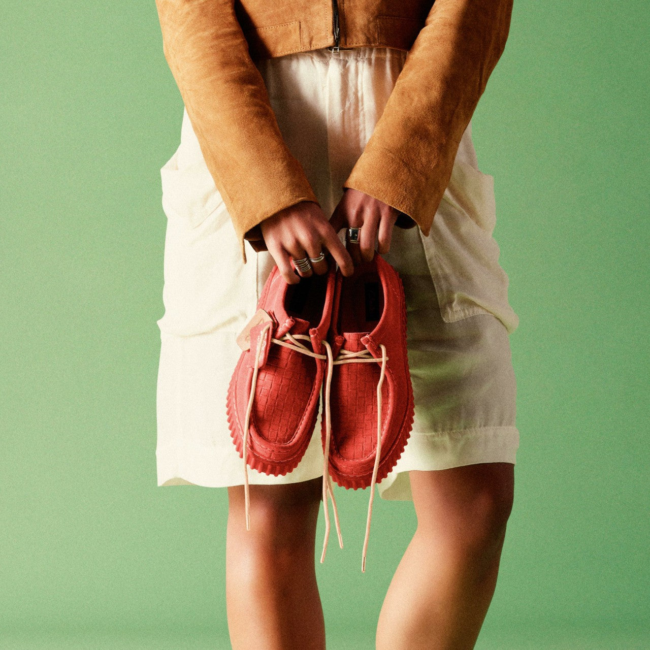 Torhill Bee Coral Suede Clarks Women