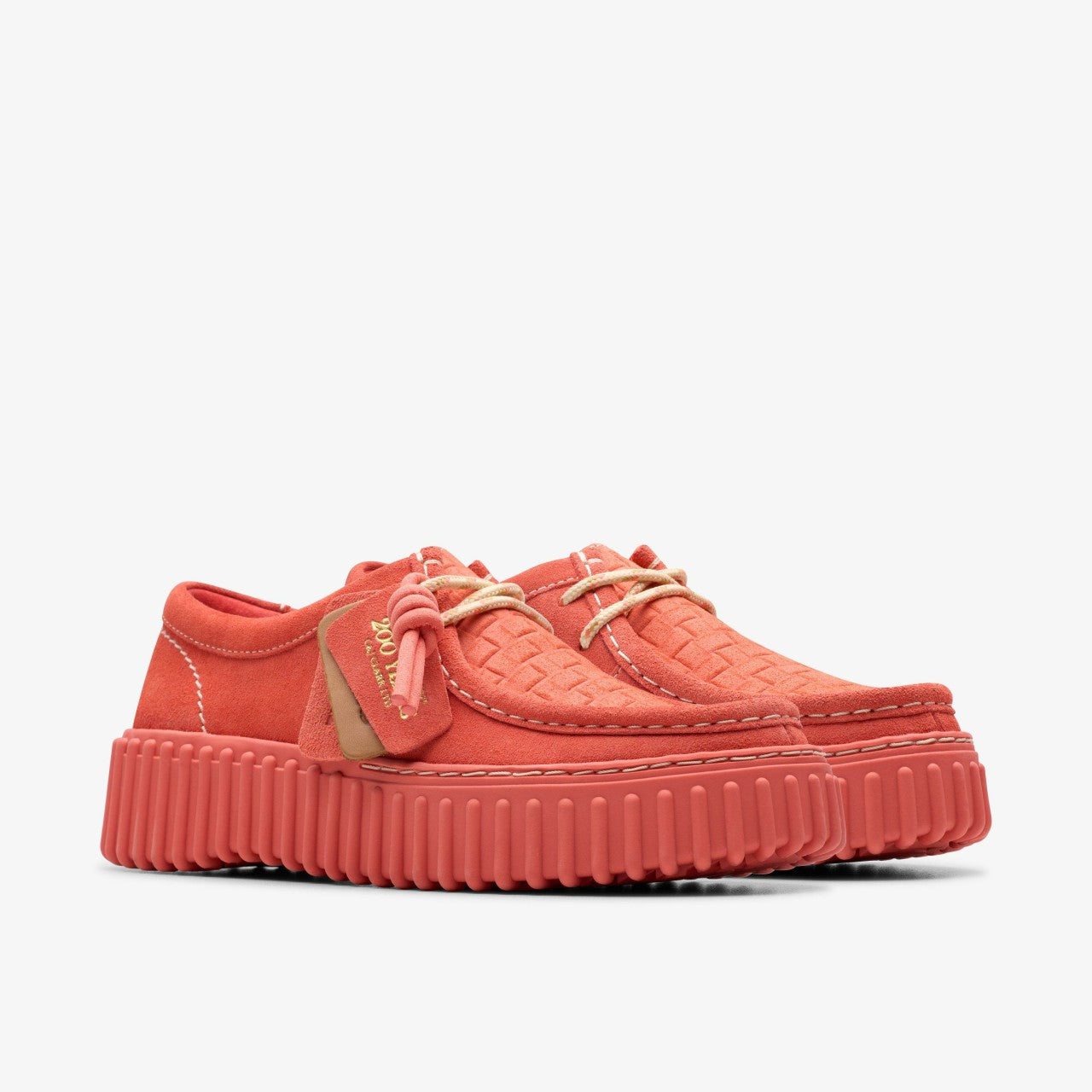 Torhill Bee Coral Suede Clarks Women