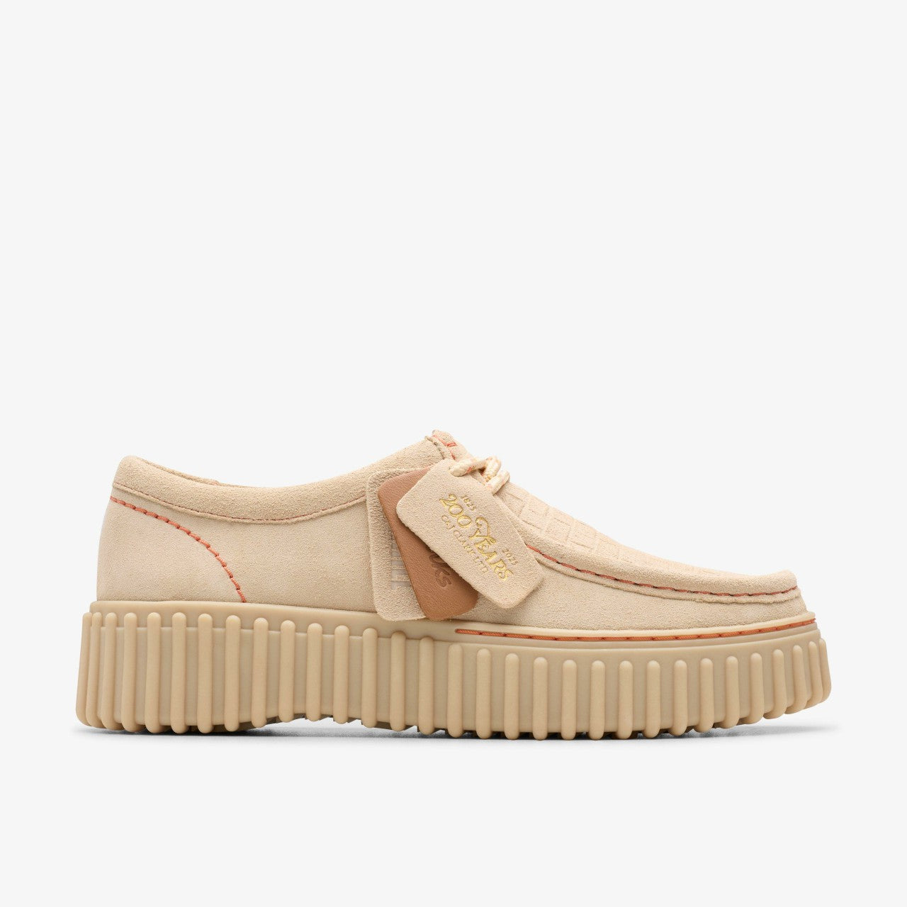Torhill Bee Ecru Suede Clarks Women