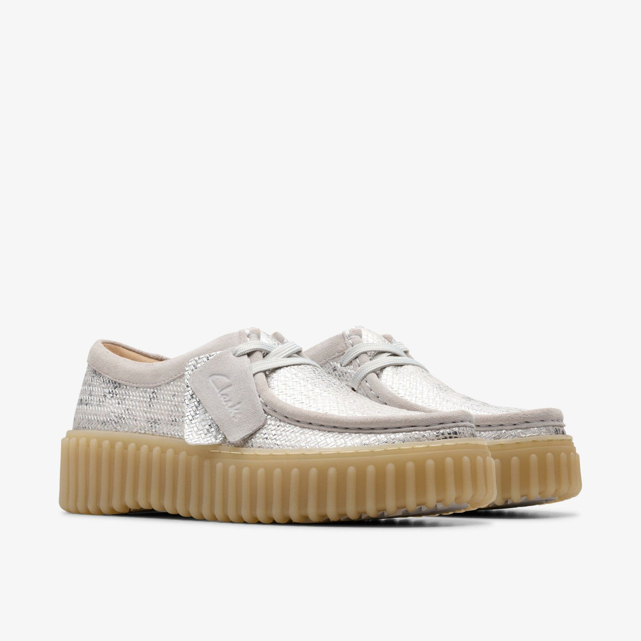 Torhill Bee Silver Metallic Clarks Women