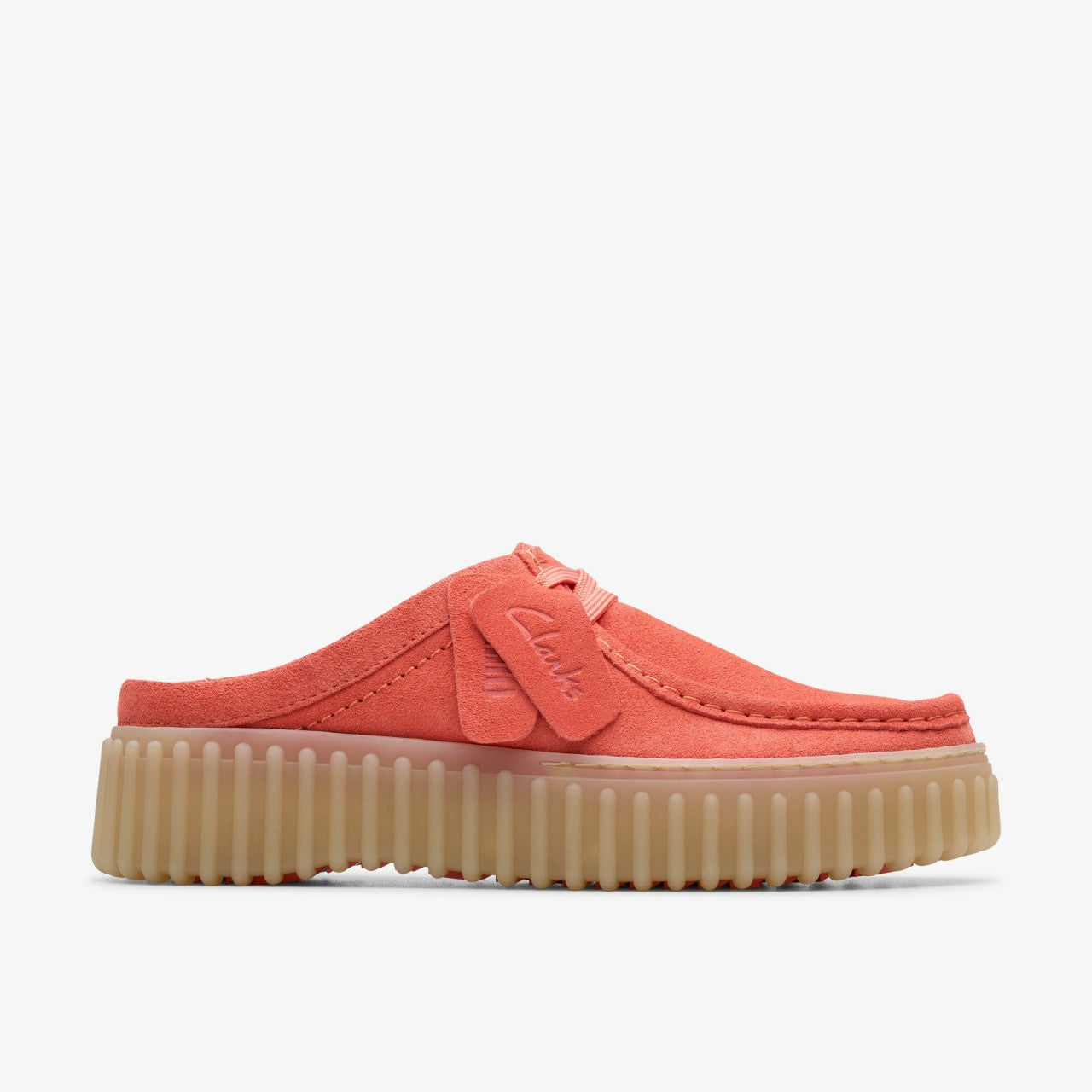 Torhill Mule Coral Suede Clarks Women