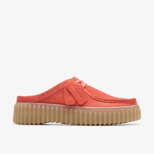 Torhill Mule Coral Suede Clarks Women