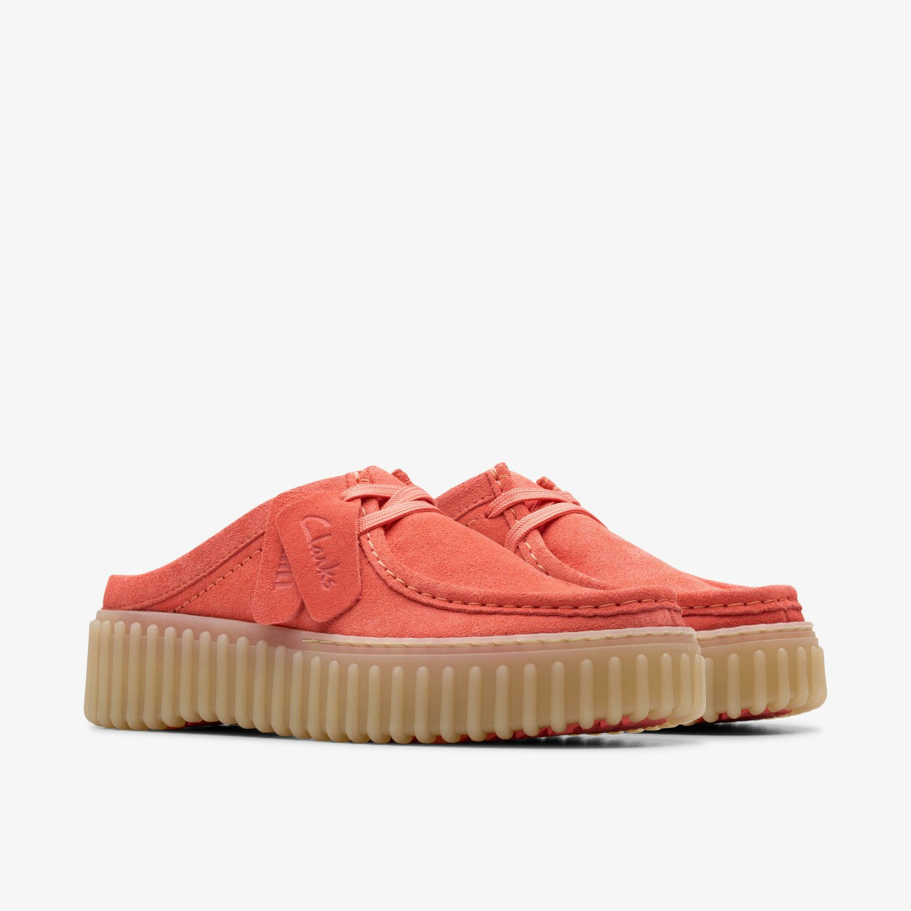 Torhill Mule Coral Suede Clarks Women