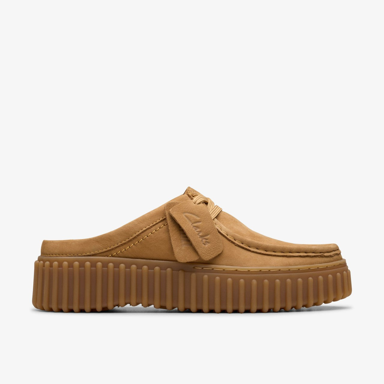 Torhill Mule Light Tan Nubuck Clarks Women