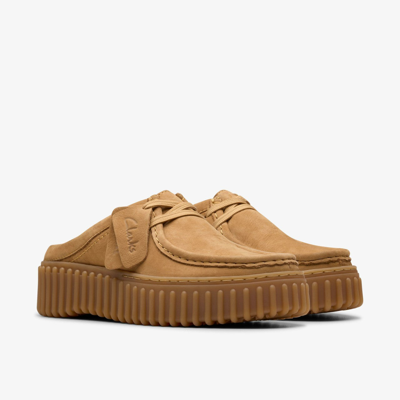 Torhill Mule Light Tan Nubuck Clarks Women
