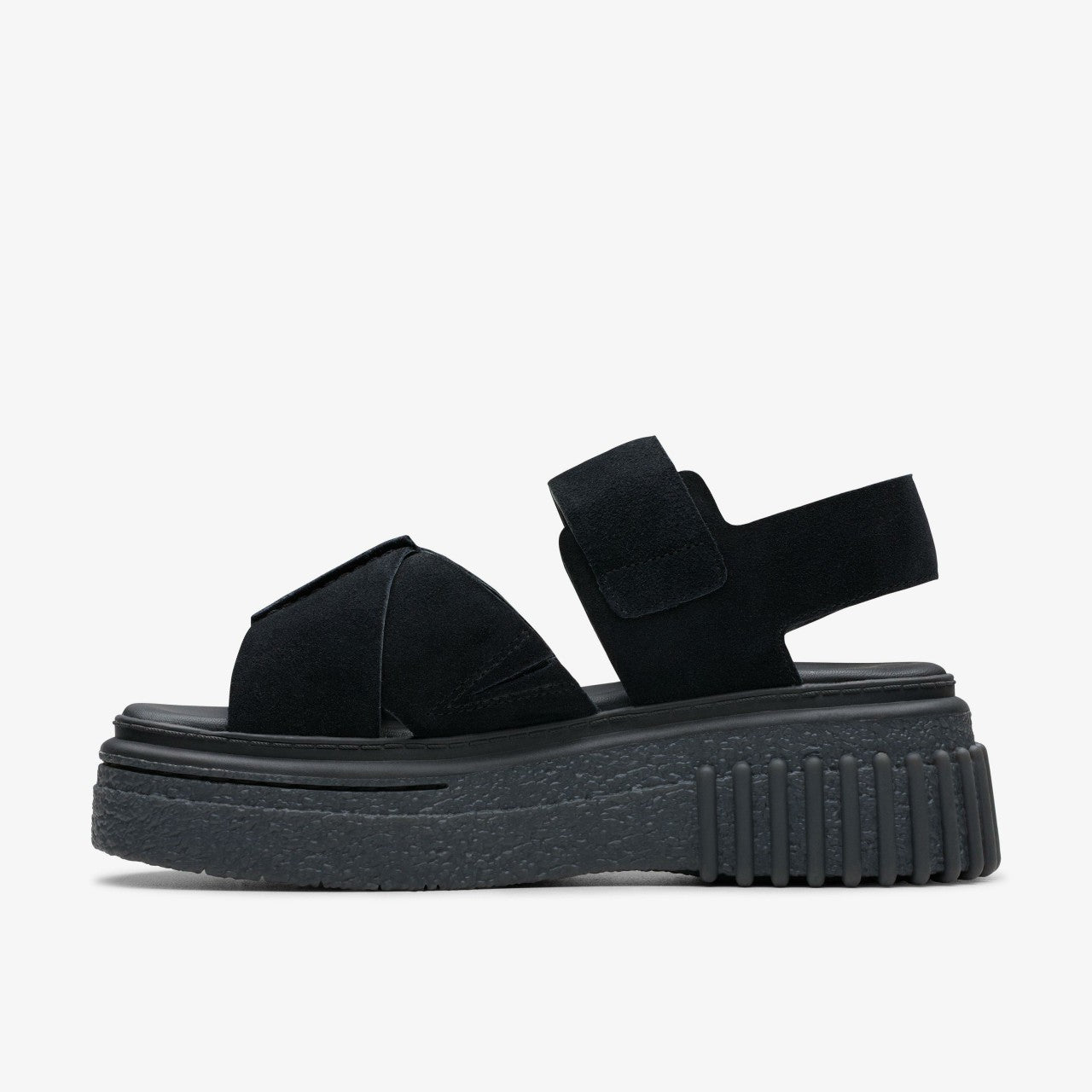 Evamar Wish Black Suede Clarks Women
