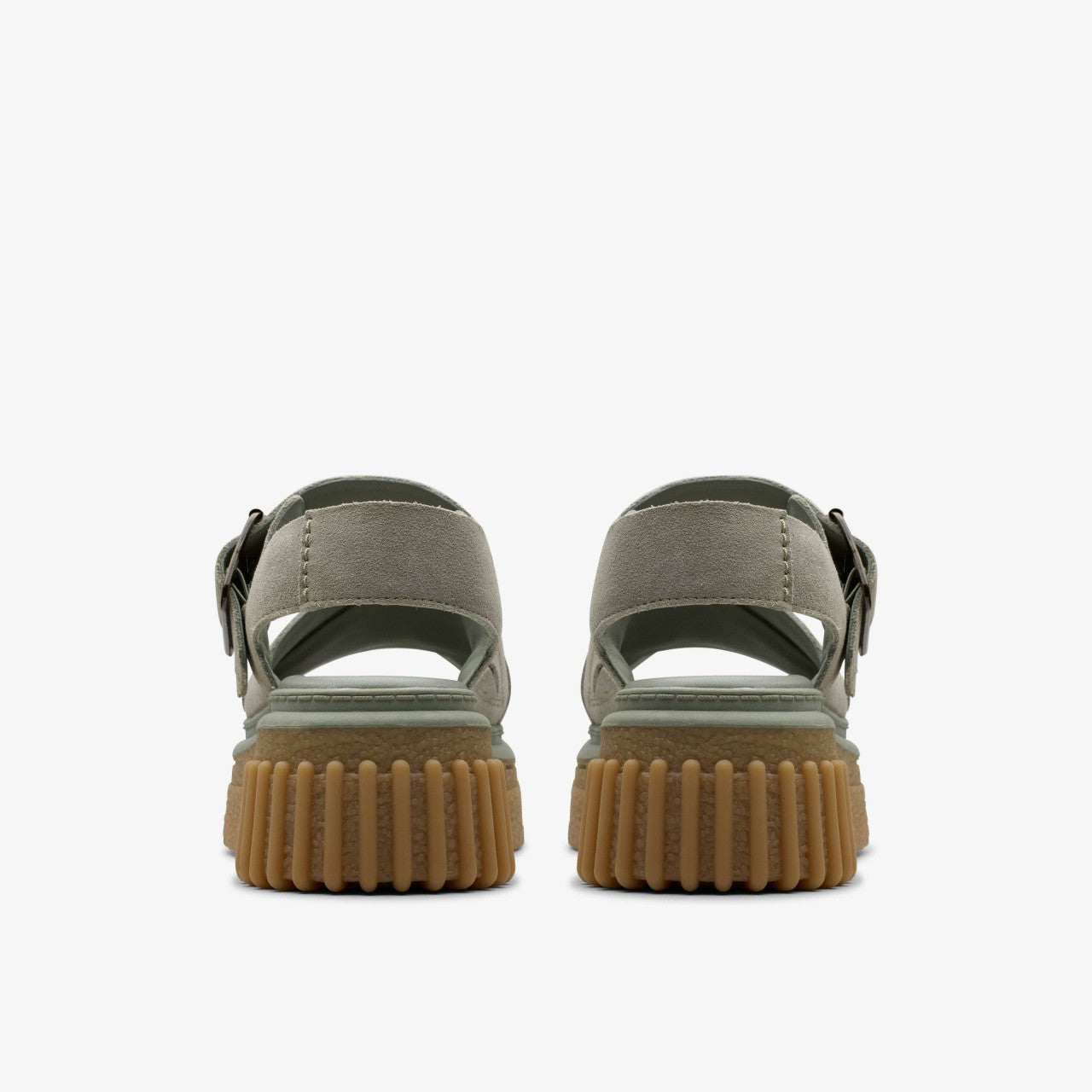 Evamar Wish Light Green Suede Clarks Women