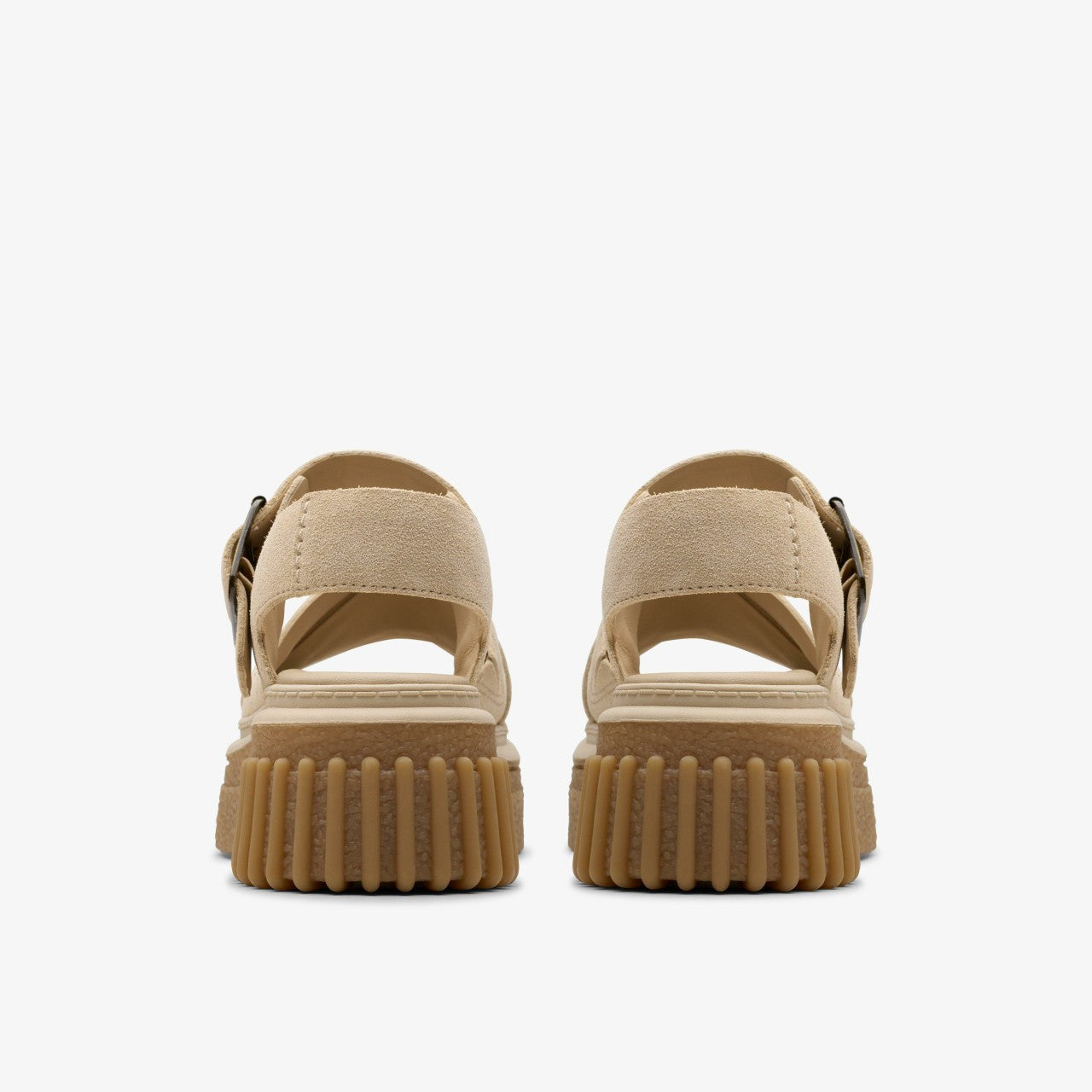Evamar Wish Ecru Suede Clarks Women