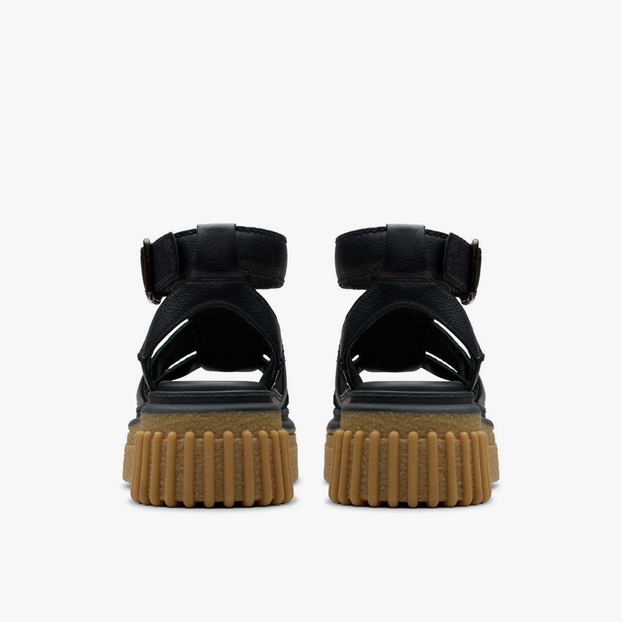 Evamar Sun Black Leather Clarks Women