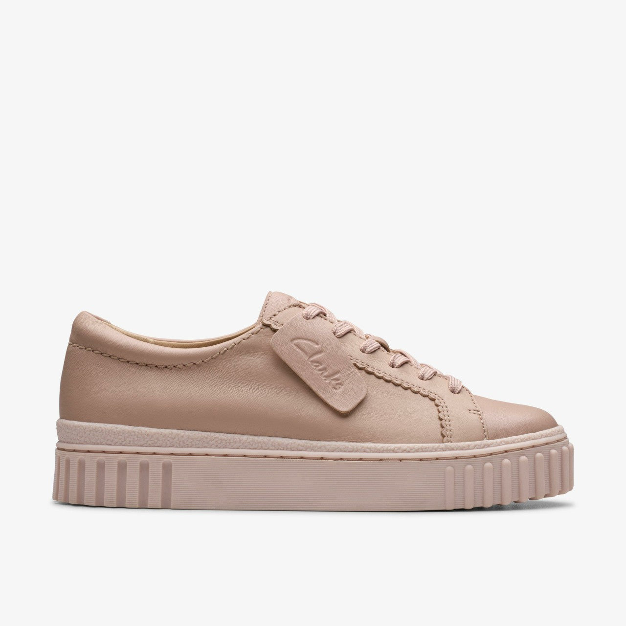 Mayhill Walk Light Pink Leather Clarks Women