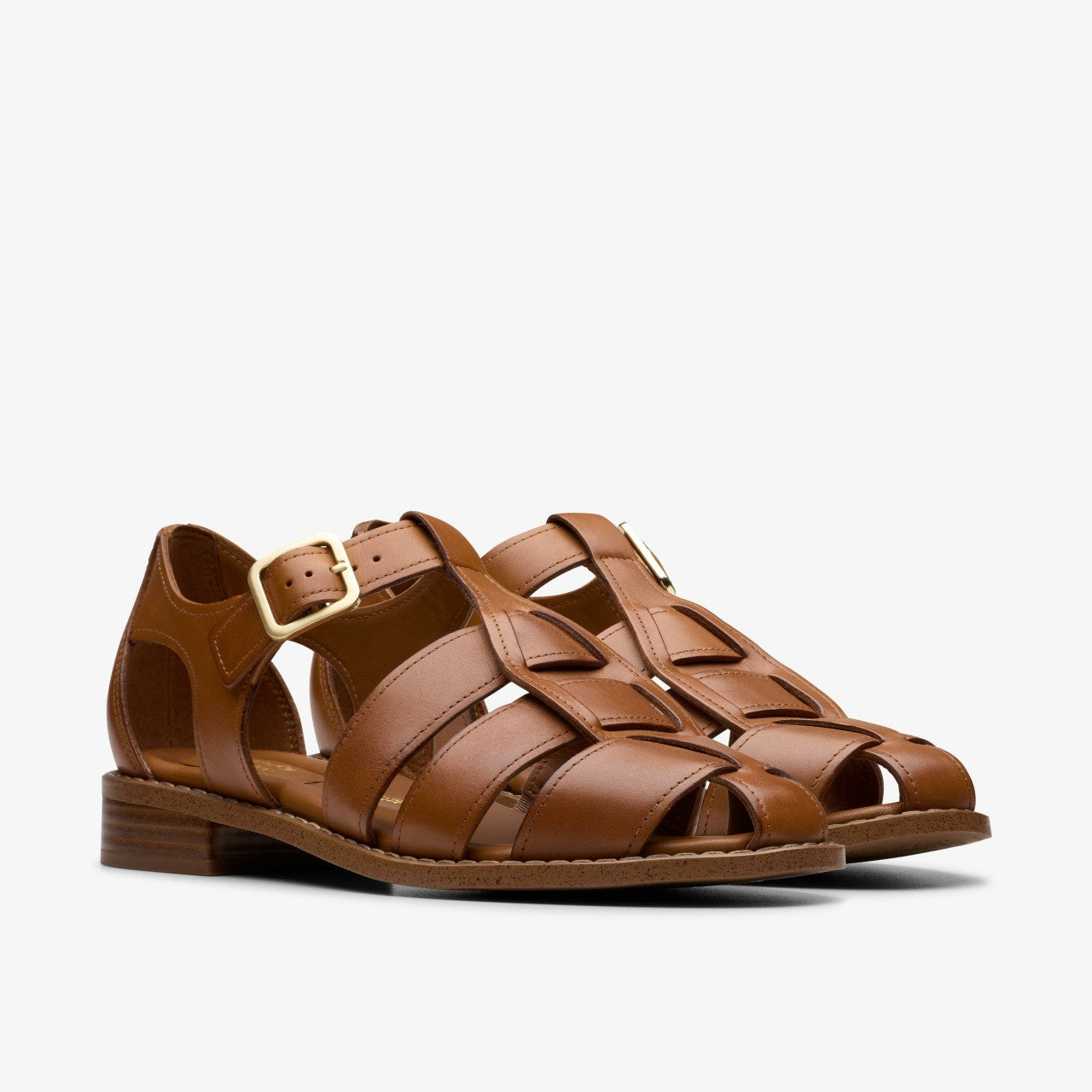 Hana Sun Tan Leather Clarks Women