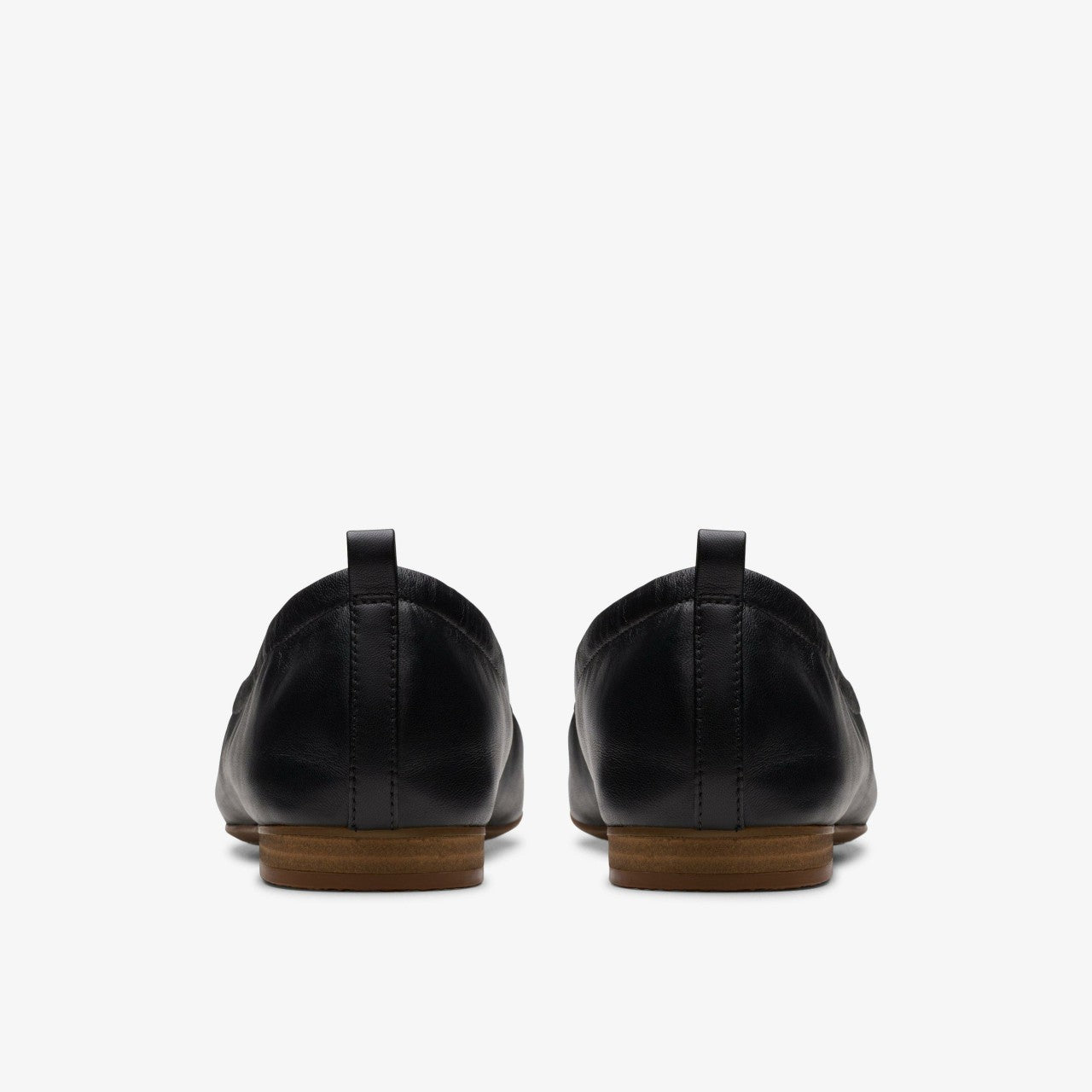 Fawna Soft Black Leather Clarks Women