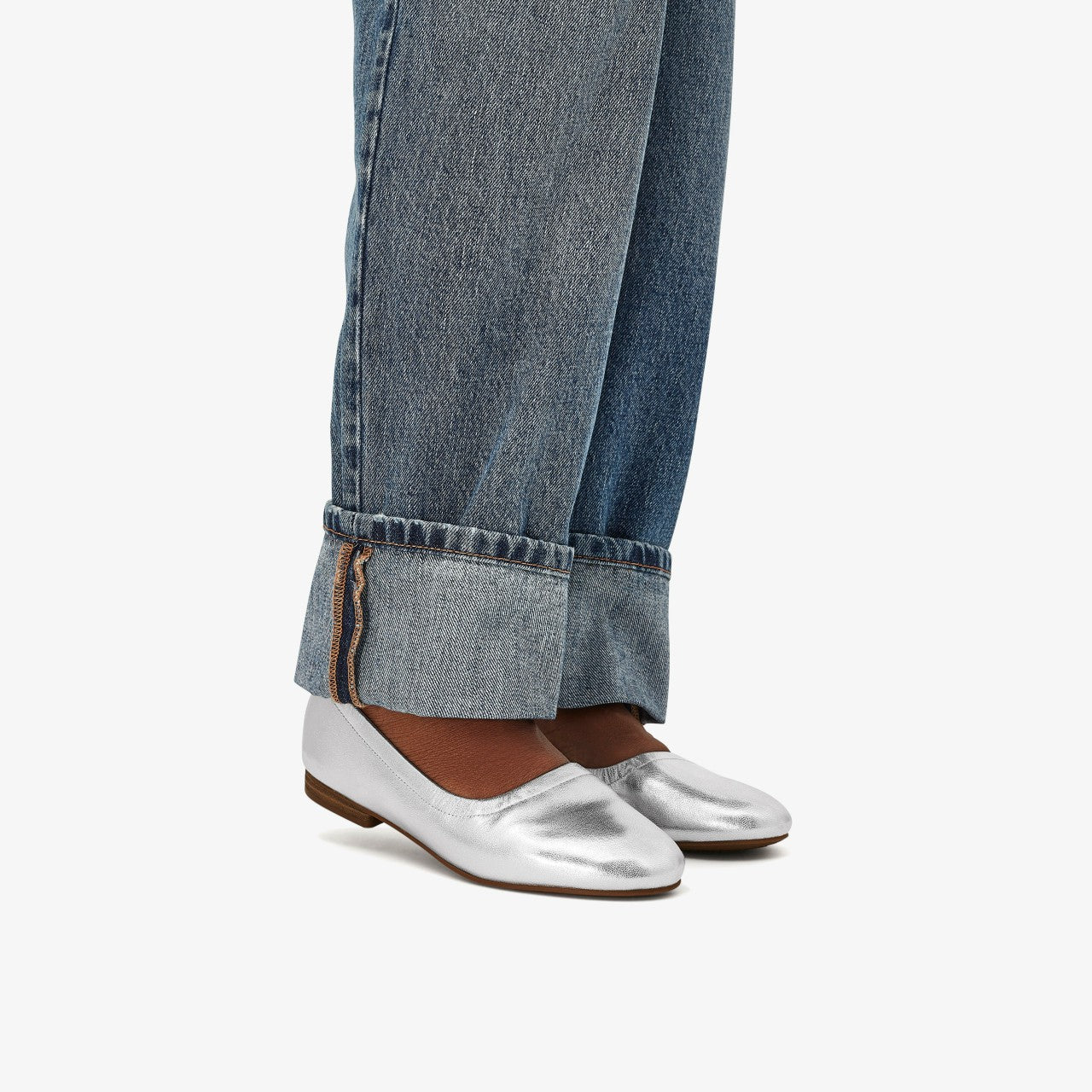 Fawna Soft Silver Metallic Clarks Women