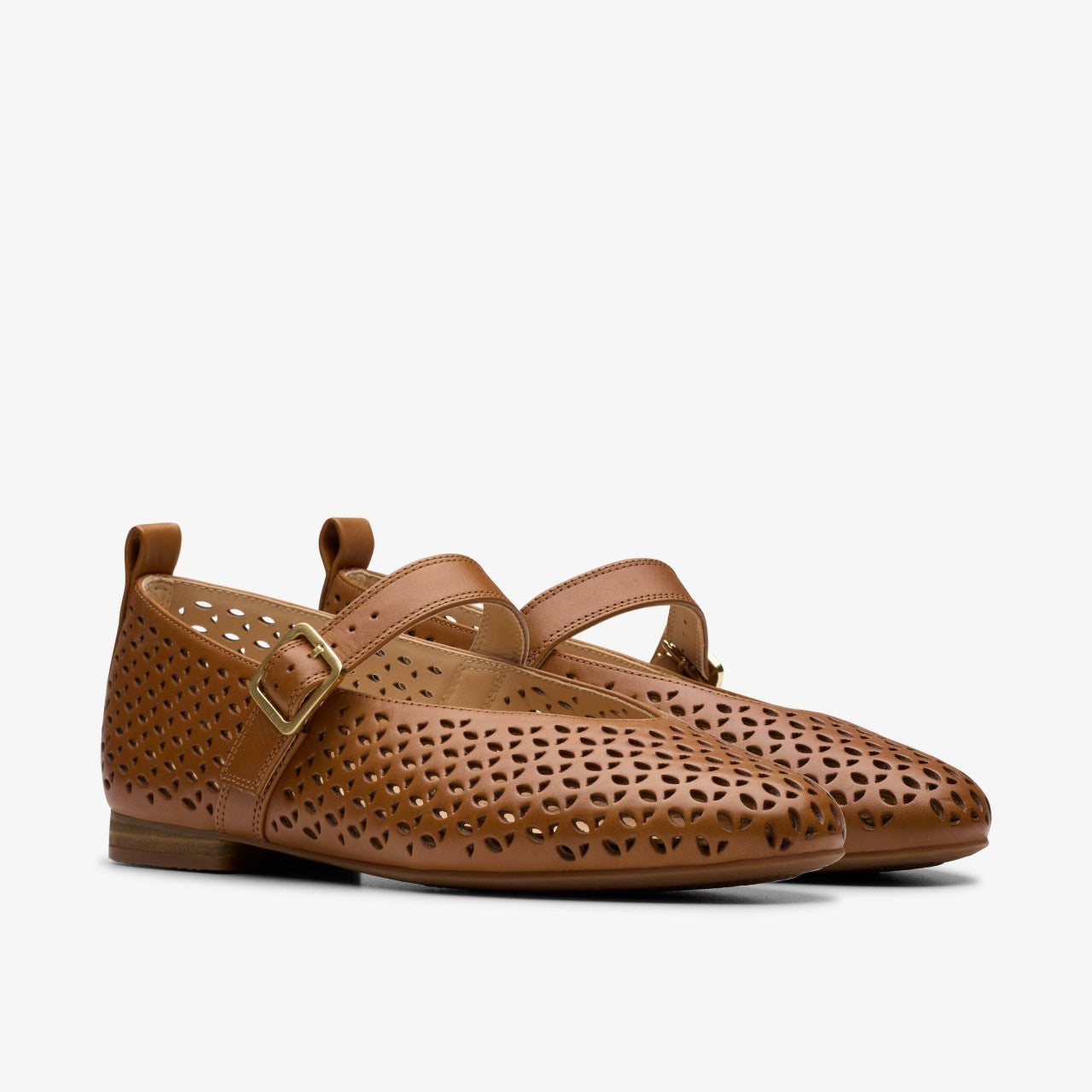 Fawna Jane Tan Leather Clarks Women