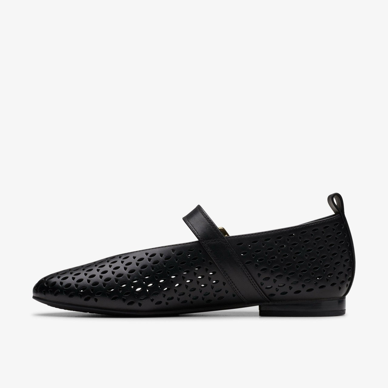 Fawna Jane Black Leather Clarks Women
