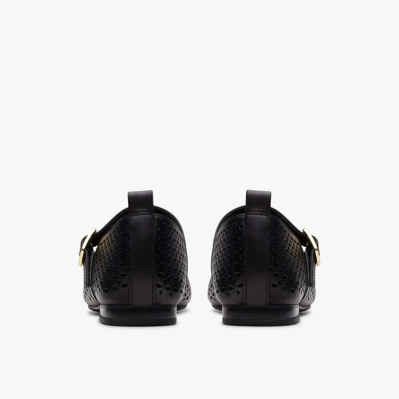 Fawna Jane Black Leather Clarks Women