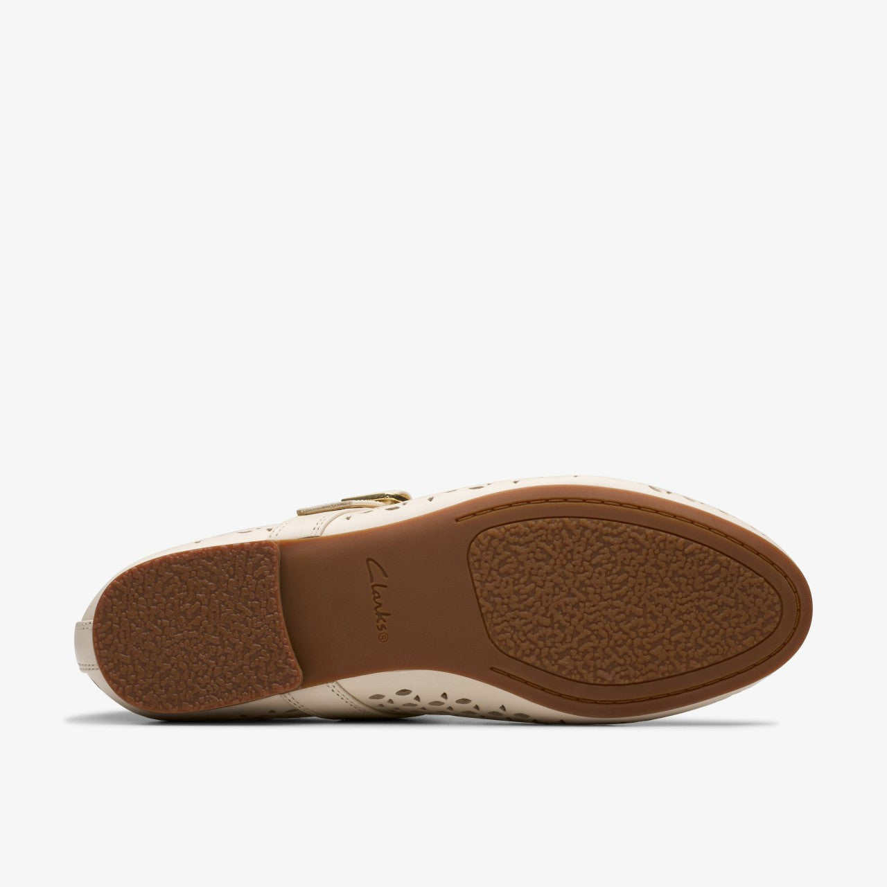Fawna Jane Cream Leather Clarks Women