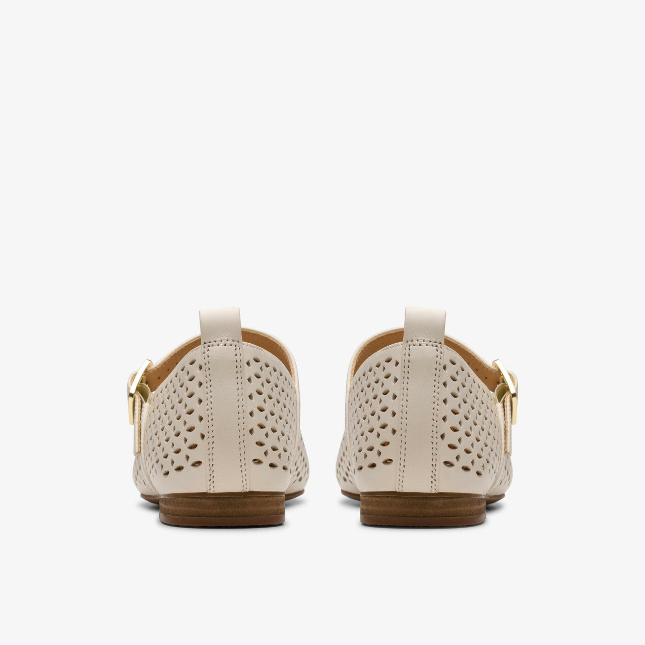 Fawna Jane Cream Leather Clarks Women