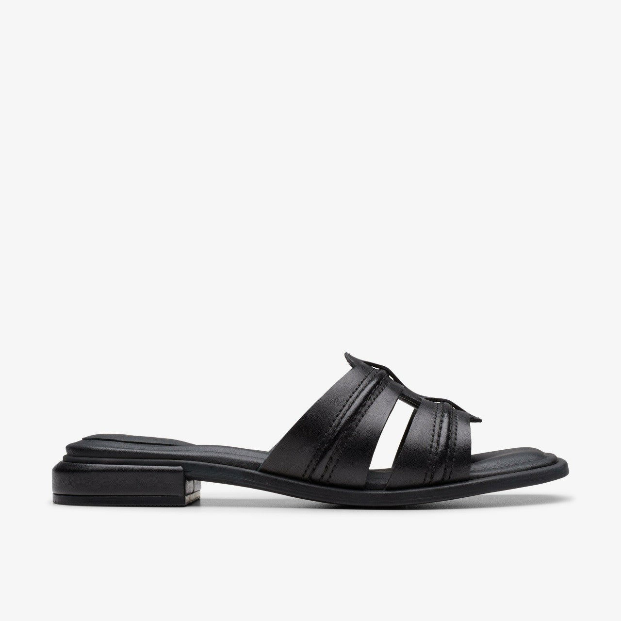 Ariany Mule Black Leather Clarks Women