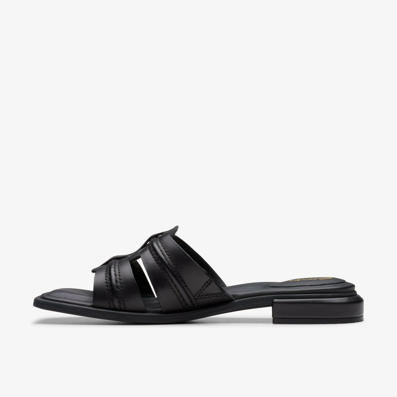 Ariany Mule Black Leather Clarks Women