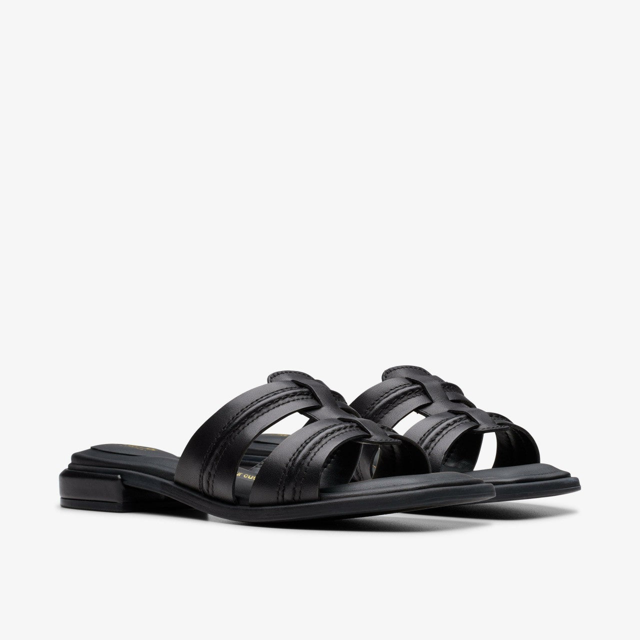 Ariany Mule Black Leather Clarks Women