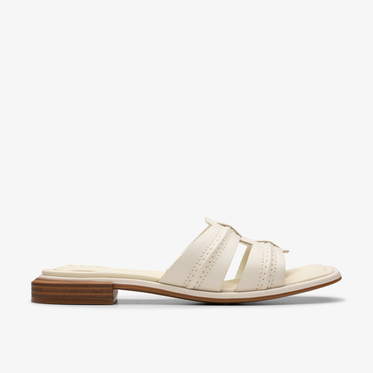 Ariany Mule Cream Leather Clarks Women