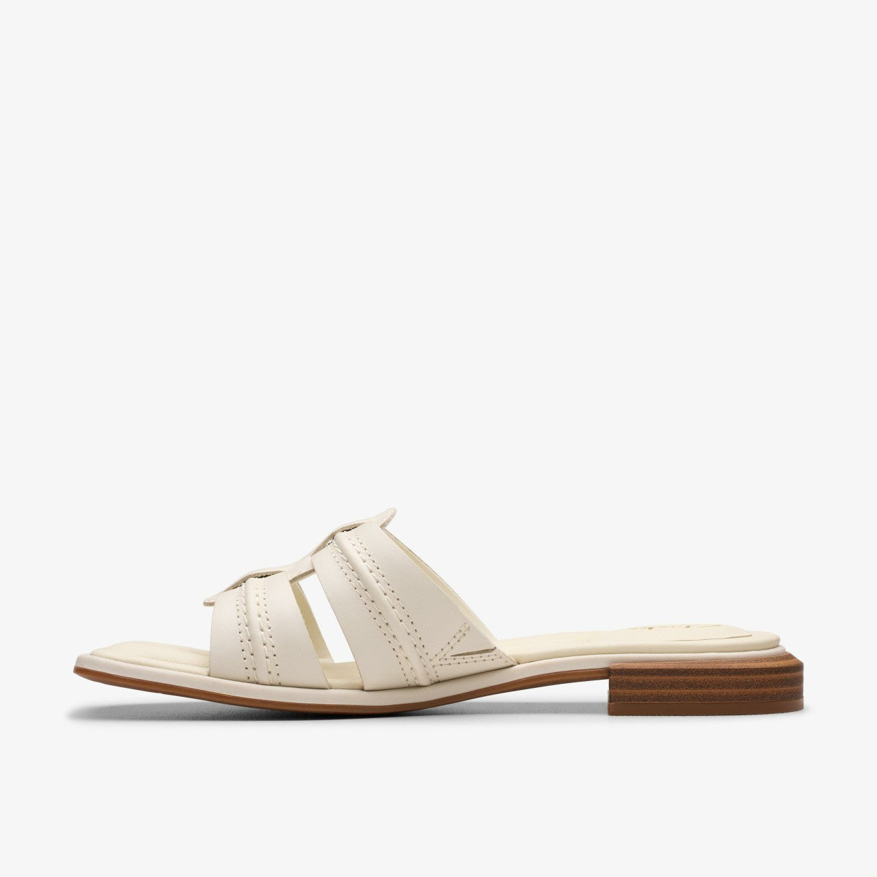 Ariany Mule Cream Leather Clarks Women
