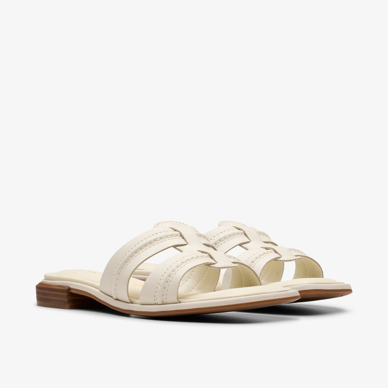 Ariany Mule Cream Leather Clarks Women
