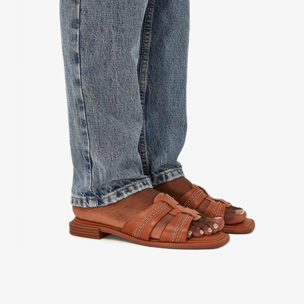 Ariany Mule Tan Leather Clarks Women