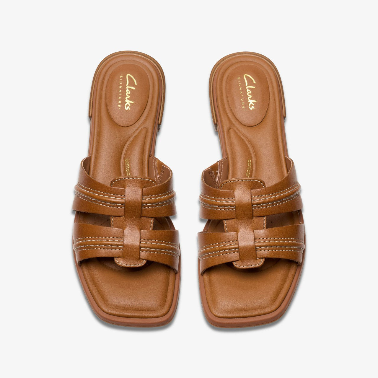Ariany Mule Tan Leather Clarks Women
