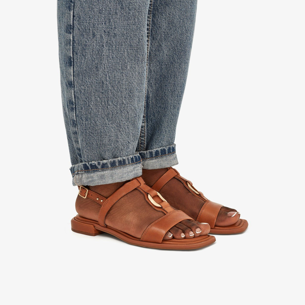 Ariany Sling Tan Leather Clarks Women