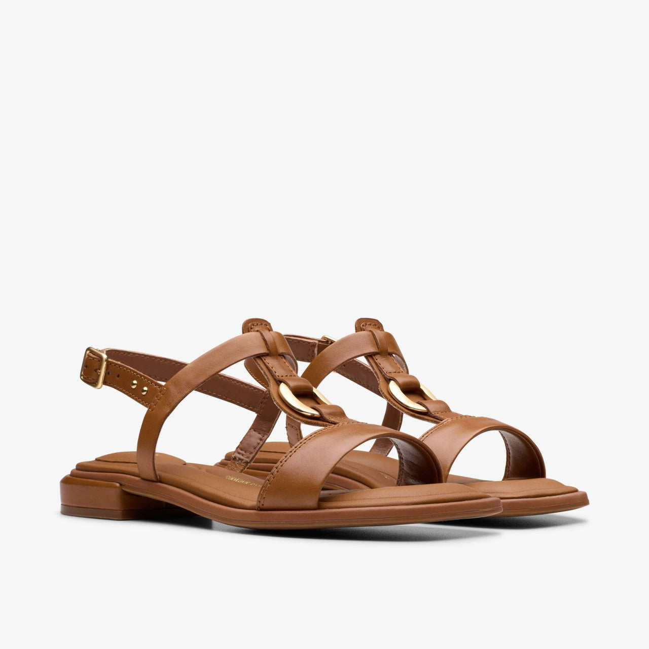 Ariany Sling Tan Leather Clarks Women