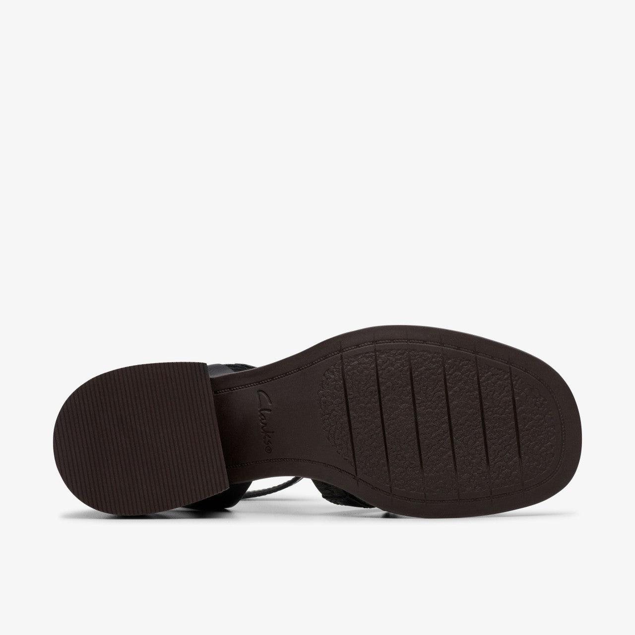 Morwyn Strap Black Leather Clarks Women