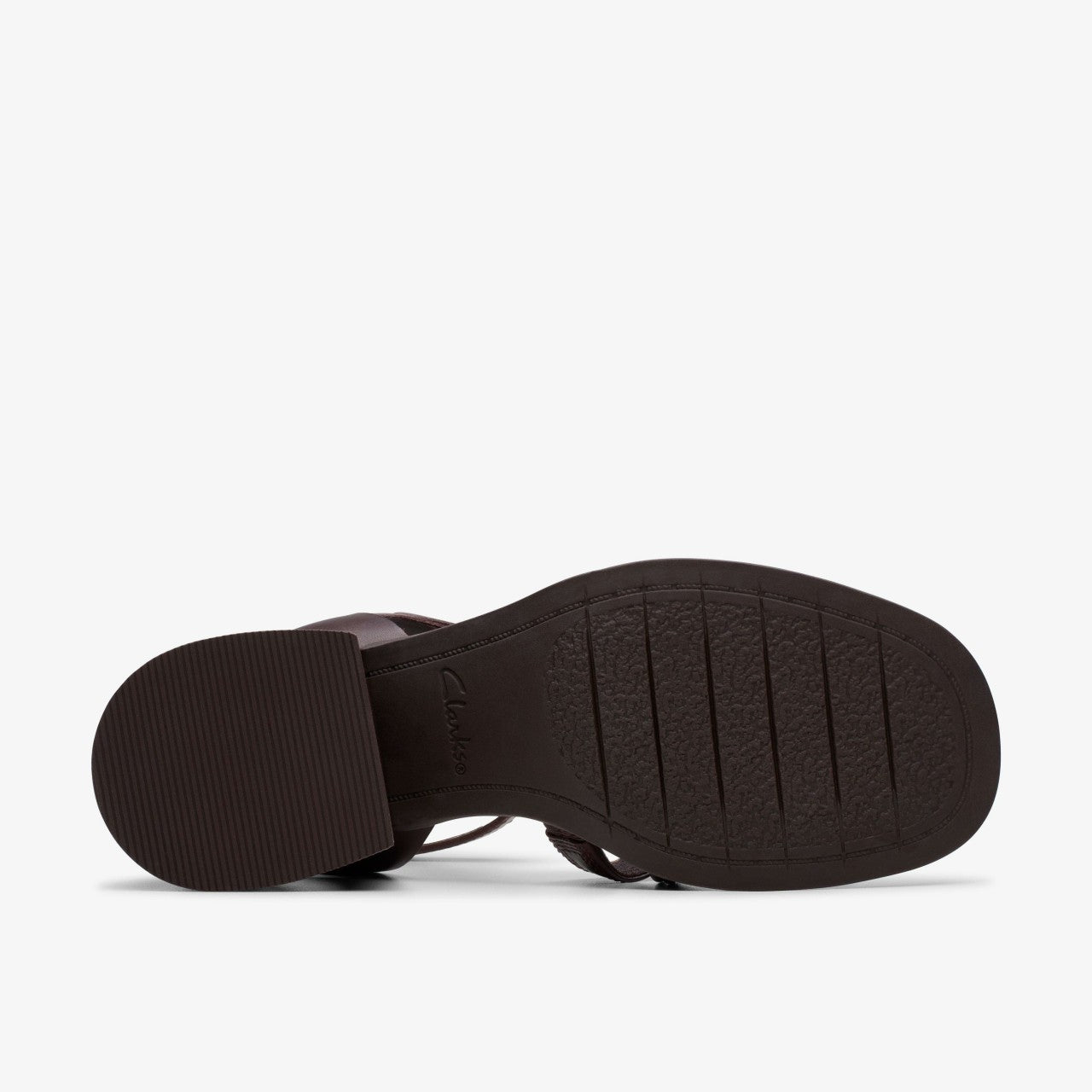 Morwyn Strap Wine Leather Clarks Women