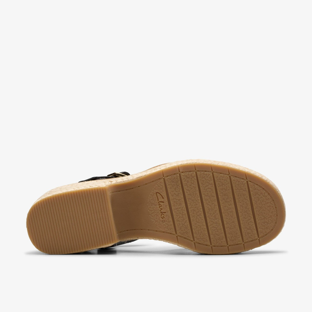 Coledale Strap Black Leather Clarks Women