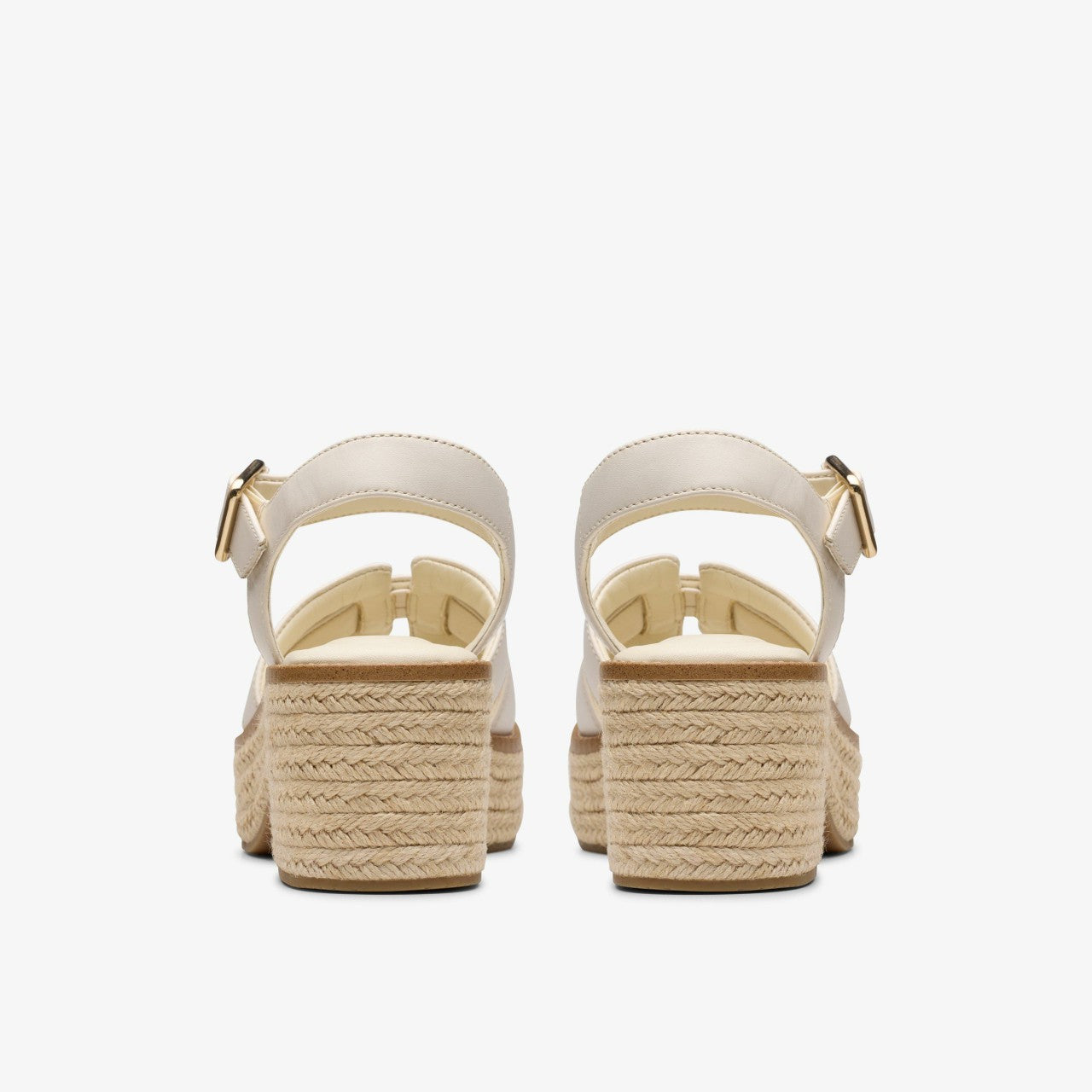 Coledale Strap Cream Leather Clarks Women