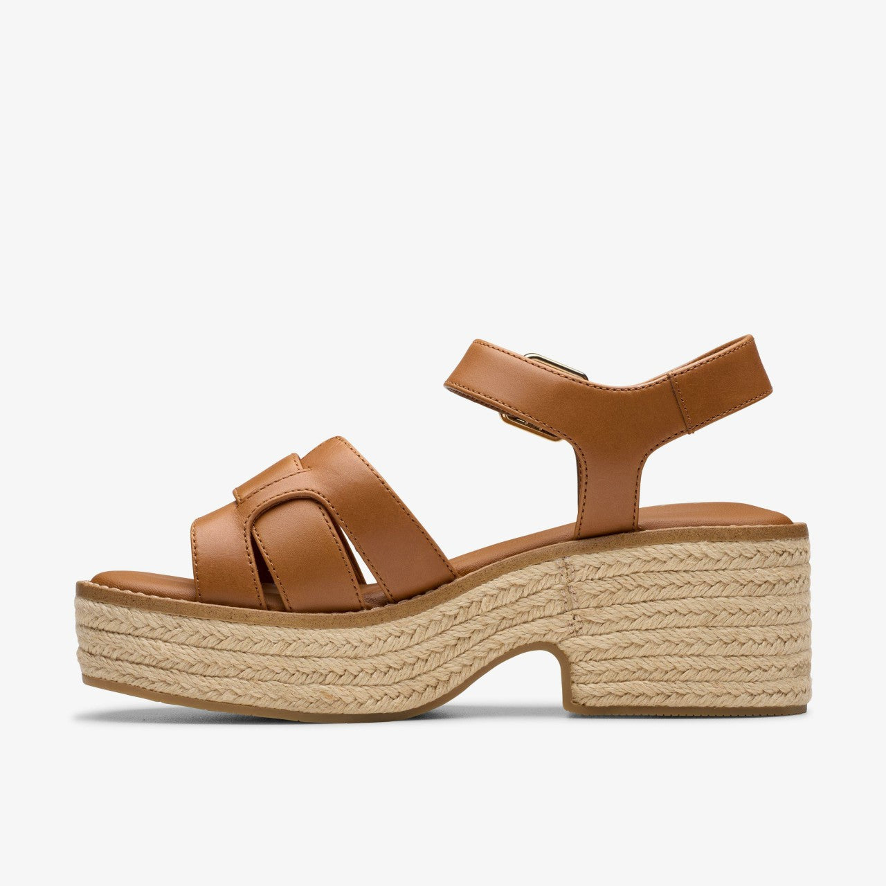 Coledale Strap Tan Leather Clarks Women