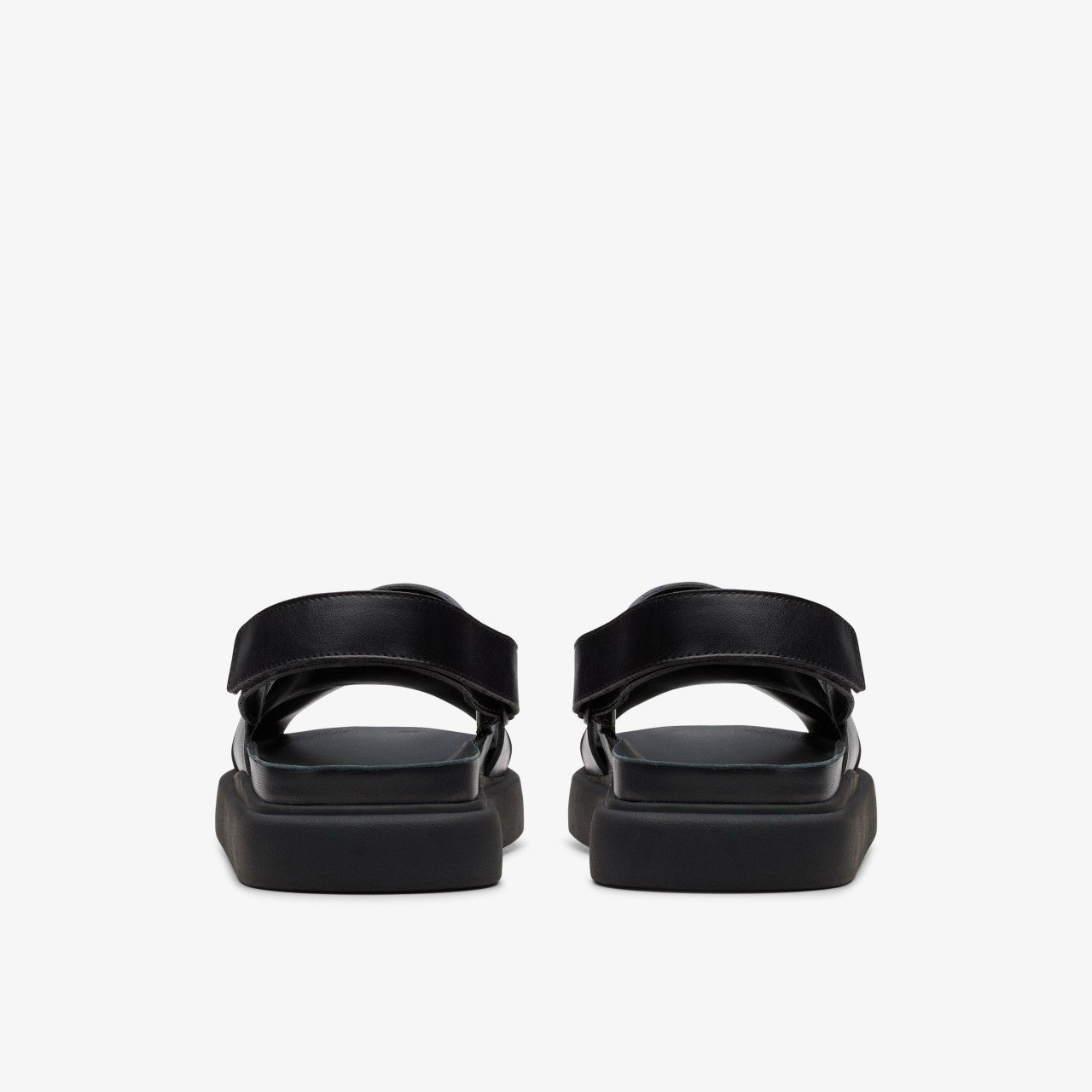 Aristella Sun Black Leather Clarks Women