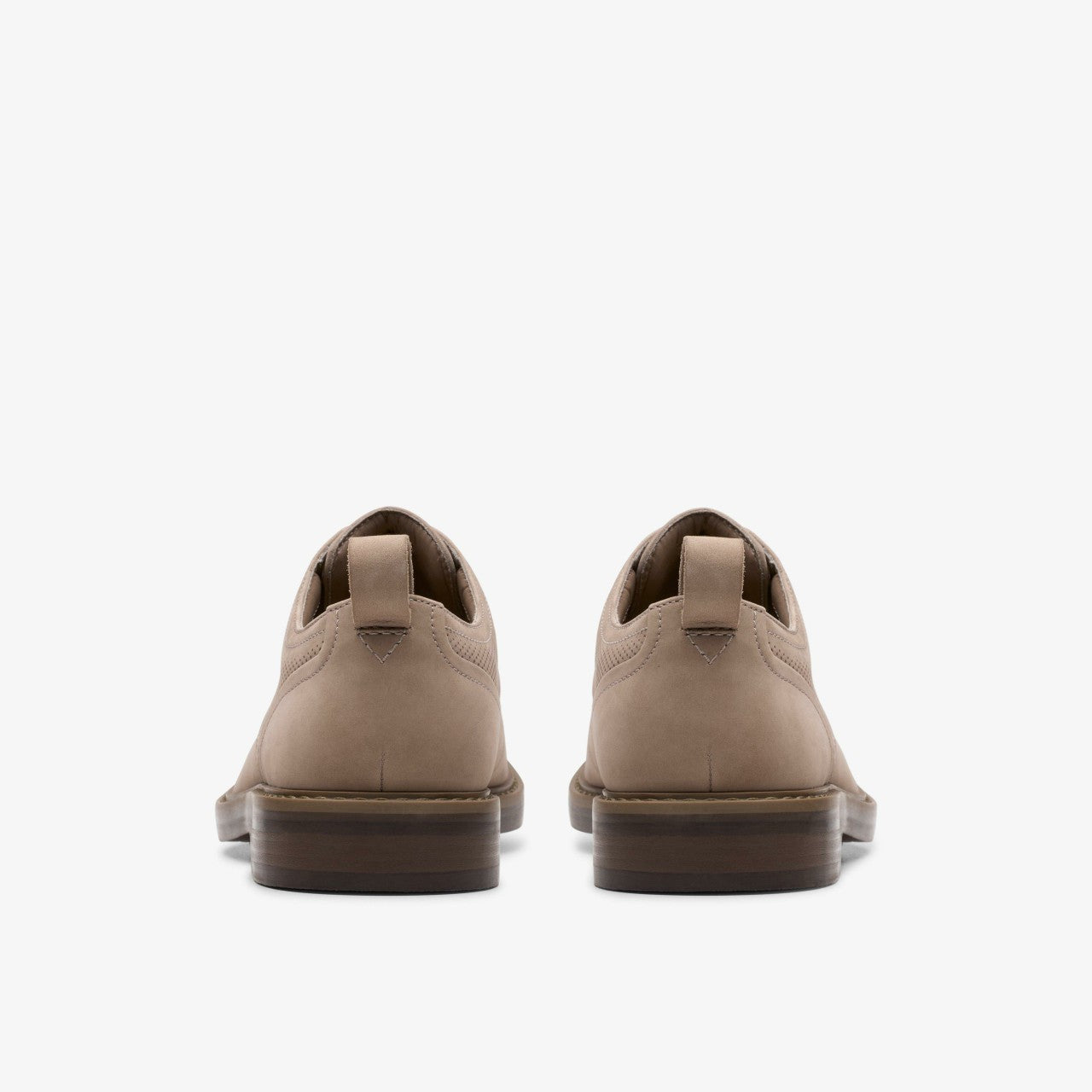 Aldwin Lace Grey Nubuck Clarks Men