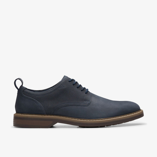 Aldwin Lace Navy Nubuck Clarks Men