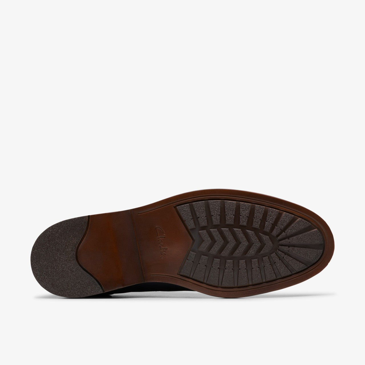 Aldwin Lace Navy Nubuck Clarks Men