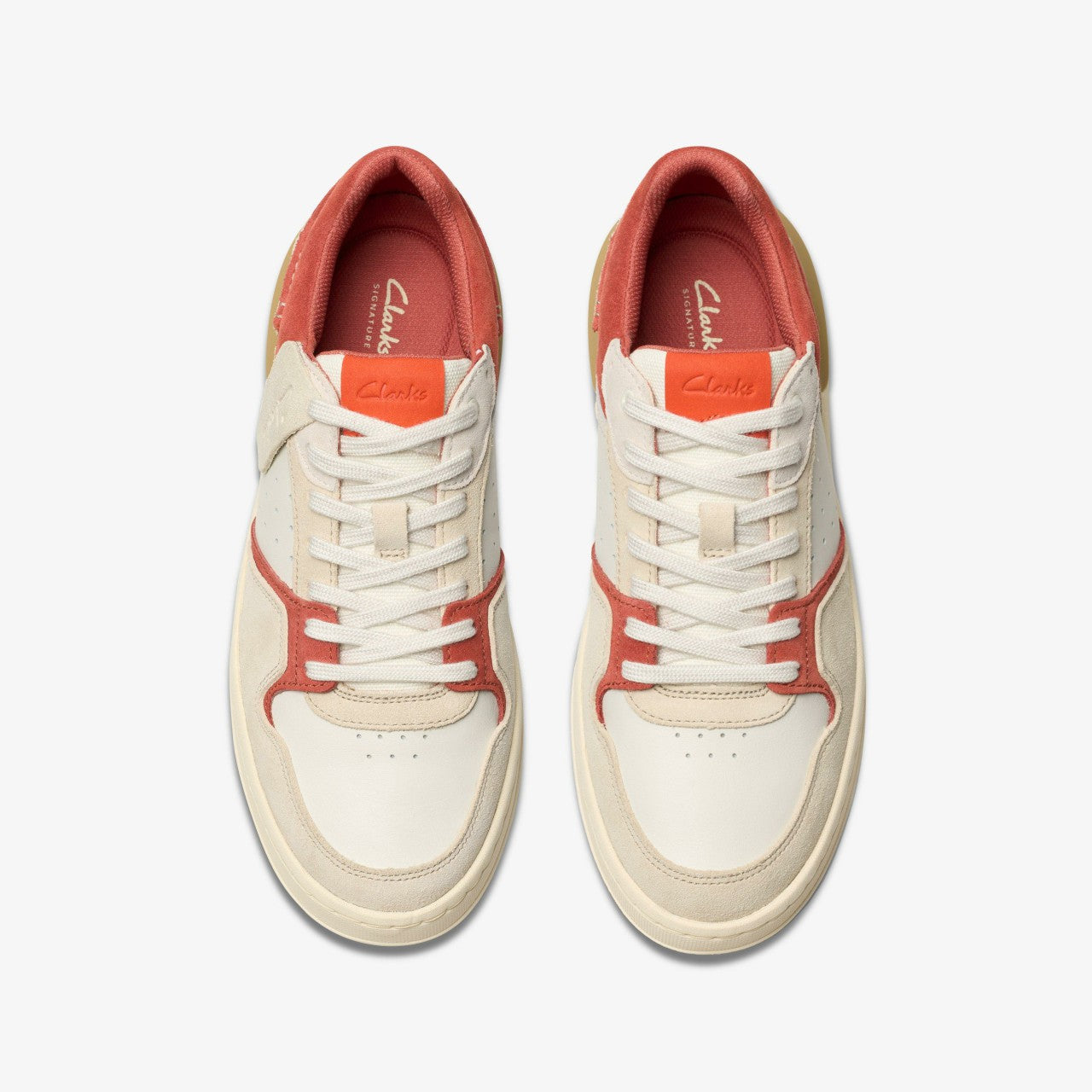 Courtlite 2 Lo Red Combination Clarks Men