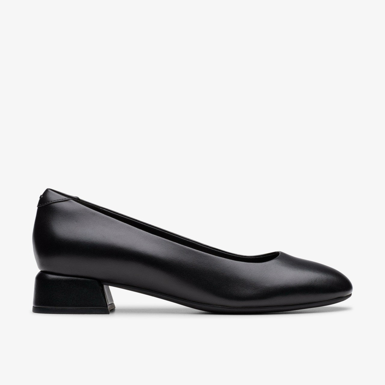 Daiss 30 Step Black Leather Clarks Women