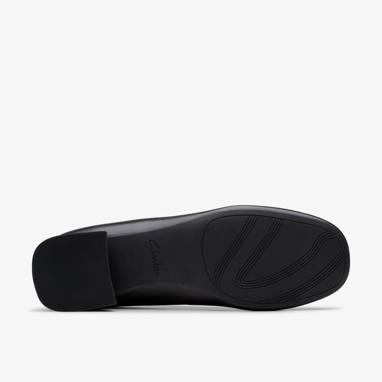Daiss 30 Step Black Leather Clarks Women