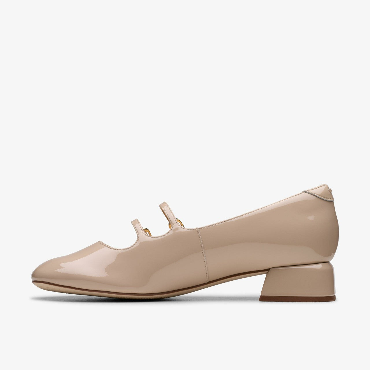 Daiss 30 Shine Sand Patent Clarks Women