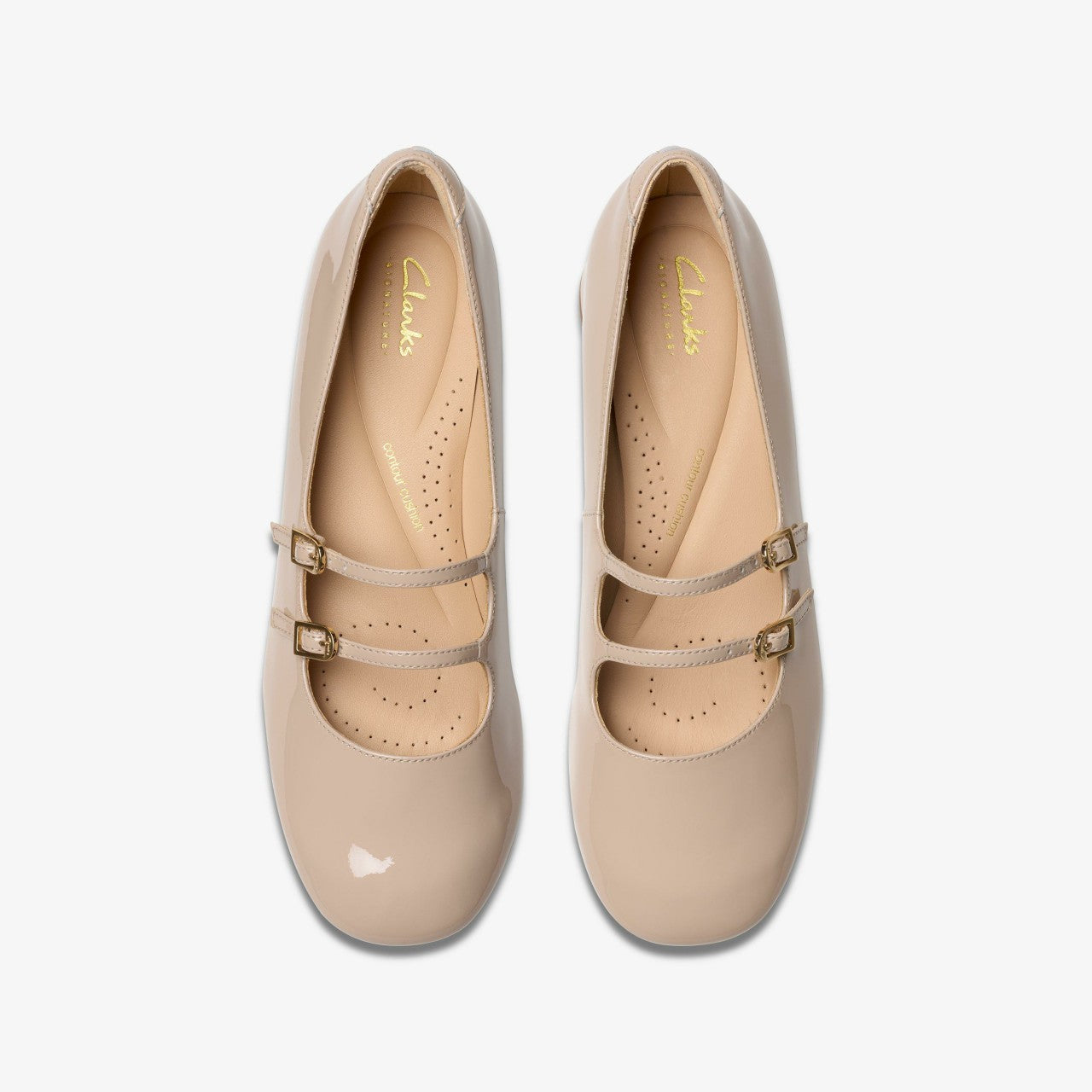 Daiss 30 Shine Sand Patent Clarks Women