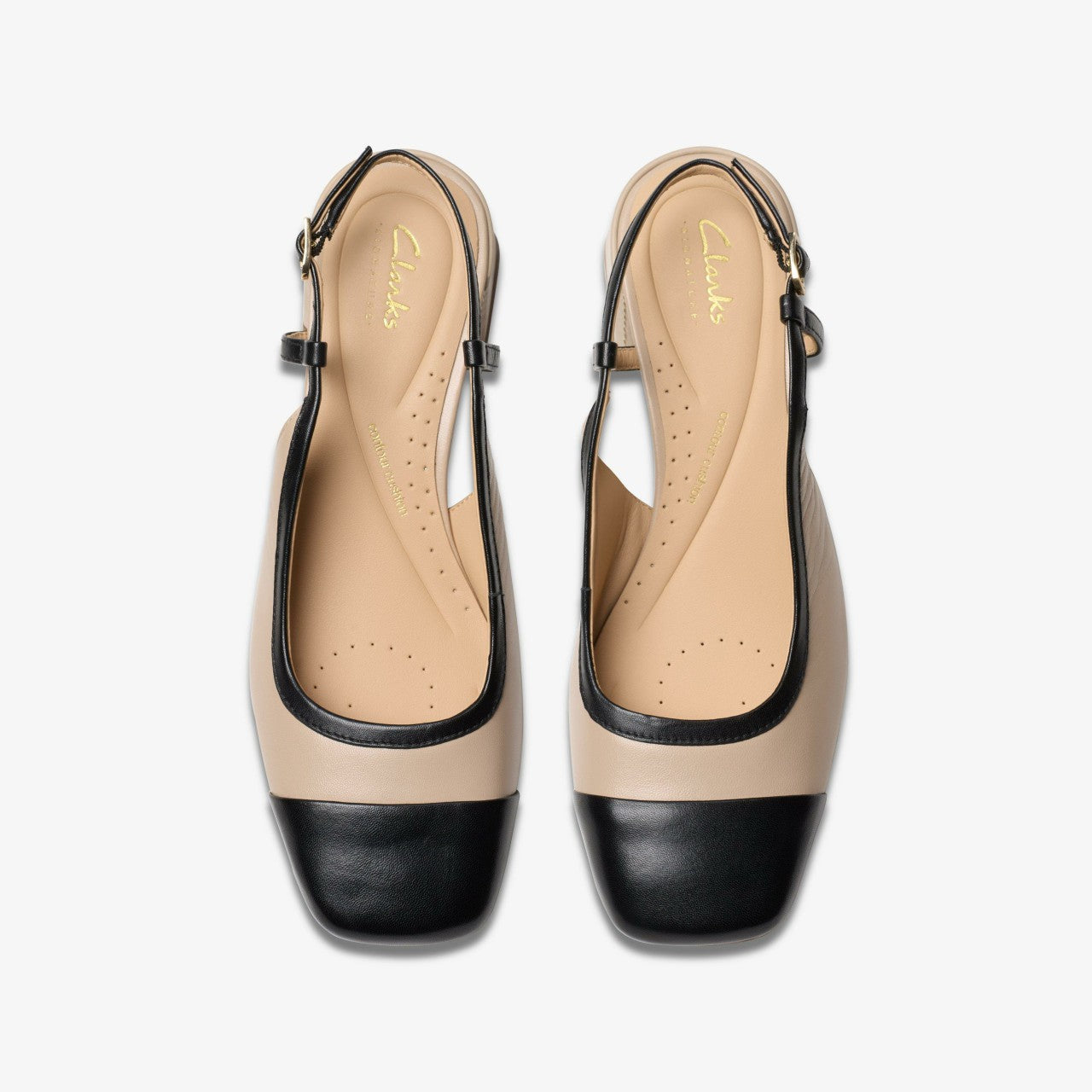 Nyta 45 Sling Sand Combination Leather Clarks Women