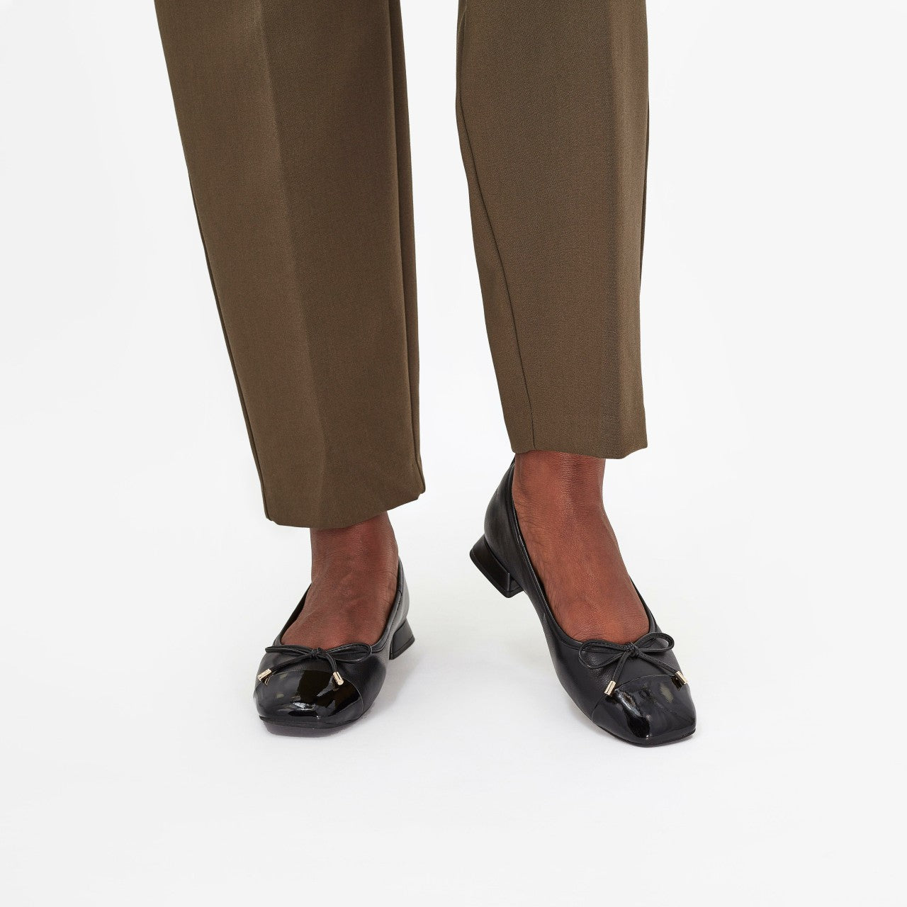 Ubree 15 Poppy Black Combination Leather Clarks Women