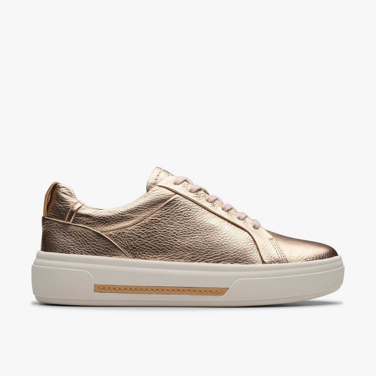 Hollyhock Walk Copper Metallic Clarks Women